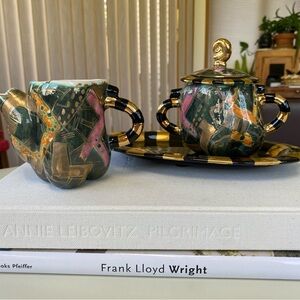 Randy Au tea coffee sugar creamer Vegetable Time